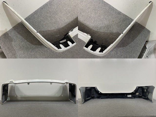 ヴォクシー/ノア Si/ZS 80系/ZRR80W/85W ハイブリッド/ZWR80W 純正 リアバンパー 52159-28630 ホワイトパールクリスタルシャイン(145879)