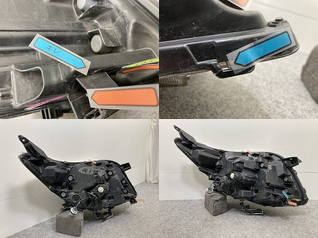 ジャンク!ノア NOAH 80系/ZRR80G/ZRR85G/ZRR80W/ZRR85W/ZWR80W/ZWR80G 純正 後期 右 ヘッドライト/ランプ LED 刻印A 28-239(145895)