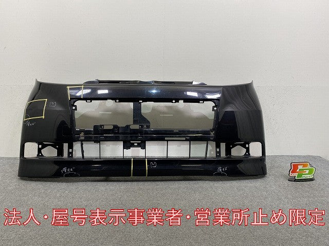 タント カスタム L375S/L385S 純正 前期 フロント バンパー 52119-B2640 ブラックマイカ X06 ダイハツ(145897)