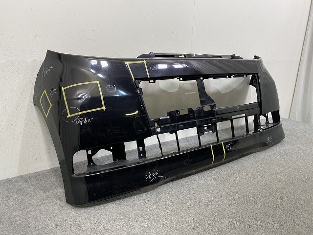タント カスタム L375S/L385S 純正 前期 フロント バンパー 52119-B2640 ブラックマイカ X06 ダイハツ(145897)