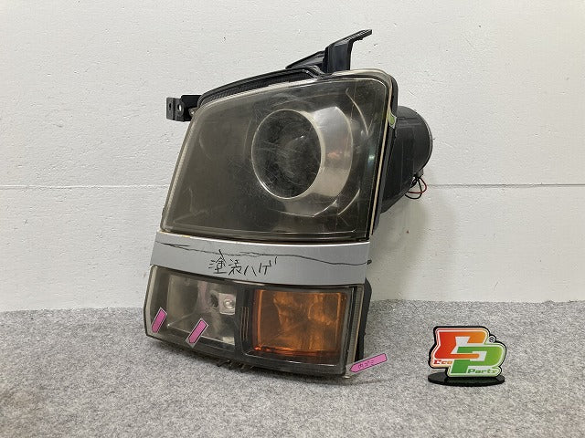 ワゴンR RR/MC21S/MC22S 純正 左 ヘッドライト/ランプ キセノン HID バラスト AFS無 KOITO 100-59052 シルバー メタリック スズキ(145912)