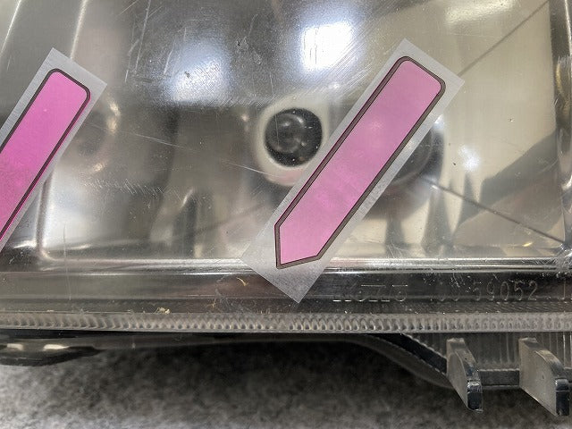 ワゴンR RR/MC21S/MC22S 純正 左 ヘッドライト/ランプ キセノン HID バラスト AFS無 KOITO 100-59052 シルバー メタリック スズキ(145912)