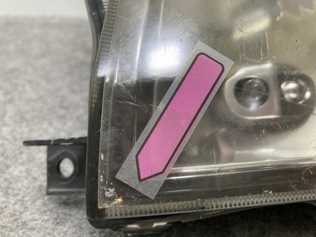ワゴンR RR/MC21S/MC22S 純正 左 ヘッドライト/ランプ キセノン HID バラスト AFS無 KOITO 100-59052 シルバー メタリック スズキ(145912)