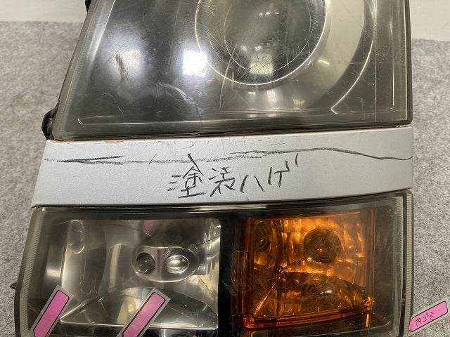 ワゴンR RR/MC21S/MC22S 純正 左 ヘッドライト/ランプ キセノン HID バラスト AFS無 KOITO 100-59052 シルバー メタリック スズキ(145912)