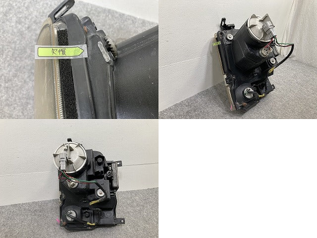 ワゴンR RR/MC21S/MC22S 純正 左 ヘッドライト/ランプ キセノン HID バラスト AFS無 KOITO 100-59052 シルバー メタリック スズキ(145912)