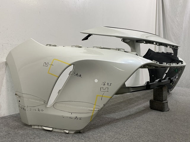 ハリアー 80系/MXUA80/MXUA85 ハイブリッド/AXUH80/AXUH85 PHEV/AXUP85 純正 フロント バンパー 52119-48830 ホワイトパール(145918)