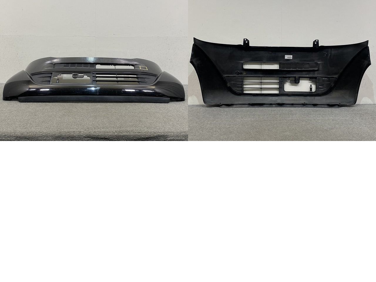 N-BOX/NBOX Nボックス JF1/JF2 純正 フロント バンパー ロアグリル付 71100-TY0-0000 スマートブラック NH850 ホンダ(145919)