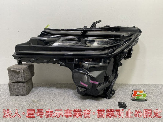 クラウン スポーツ AZSH36W/37W 純正 左 ヘッドライト/ランプ LED 刻印ミ KOITO 30-483 81185-30Q50 トヨタ(145924)