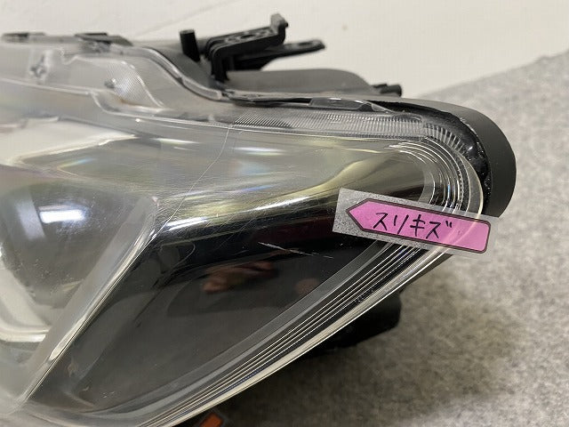 エクストレイル/X-TRAIL T32/NT32/HT32/HNT32 純正 前期 左 ヘッドライト/ランプ LED レベライザー 刻印F 100-17942 26075-4CA6D(145928)