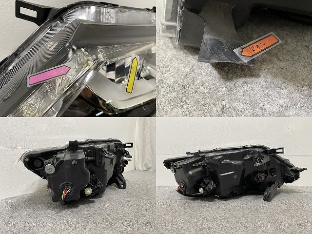 エクストレイル/X-TRAIL T32/NT32/HT32/HNT32 純正 前期 左 ヘッドライト/ランプ LED レベライザー 刻印F 100-17942 26075-4CA6D(145928)