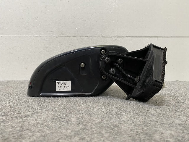 ワゴンR スティングレー/MH23S 純正 右 ドアミラー 5線 ishizaki 72M0 ブルーイッシュブラックパール3 ZJ3 スズキ(145930)