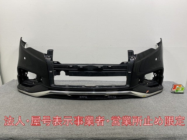 エルグランド ハイウェイスター E52/PE52/PNE52/TE52/TNE52 純正 中期 後期 フロント バンパー スポイラー付 62022 3GP0H ブラック(145932)