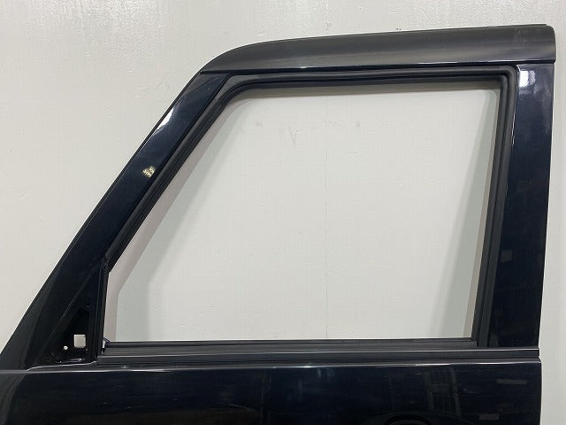 スペーシア MK32S/MK42S 純正 左 フロント ドア ブルーイッシュブラックパール3 ZJ3 スズキ(145935)