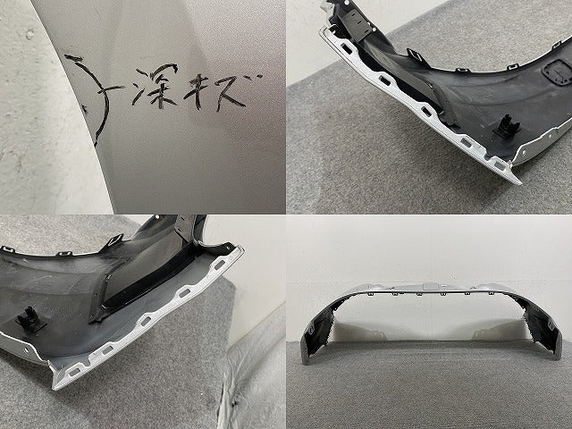 ノート/NOTE E13/SNE13 純正 前期 フロント バンパー 62022 6XJ0H ブリリアントシルバーメタリック K23 日産(145944)