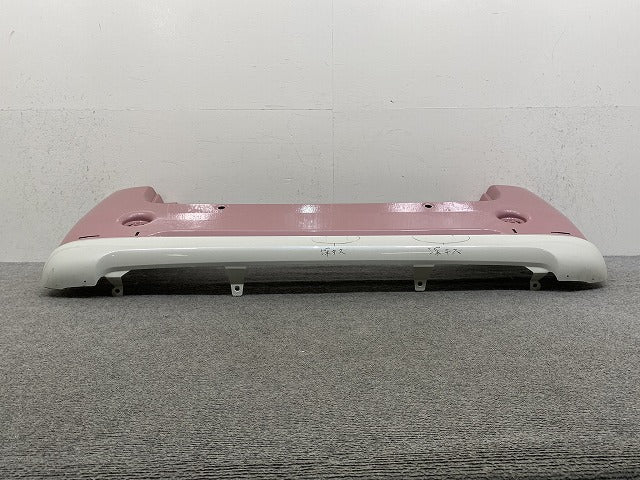 ムーヴ キャンバス/キャンパス LA800S/LA810S 純正 リア バンパー 52159-B2A60/70/80/90 パールホワイトIII×ライトローズマイカ(145948)