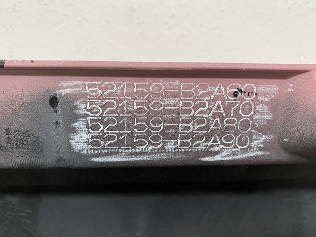 ムーヴ キャンバス/キャンパス LA800S/LA810S 純正 リア バンパー 52159-B2A60/70/80/90 パールホワイトIII×ライトローズマイカ(145948)