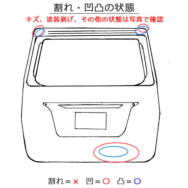 シエンタ 170系/NSP170G/NCP175G/NHP170G 純正 リアゲート/バックドア/リアハッチ ヴィンテージブラウンパールクリスタルシャイン(145970)