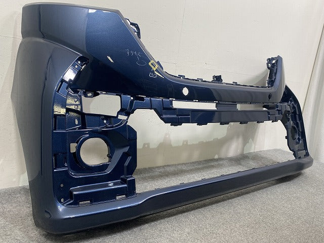スペーシア カスタム MK54S/MK94S 純正 フロント バンパー 71711-53U5 71711-53U50-WAL インディゴブルーメタリック2 WAL スズキ(145977)