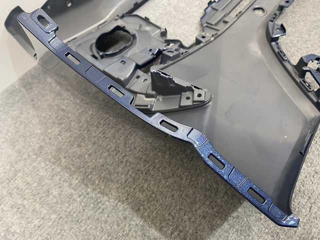 スペーシア カスタム MK54S/MK94S 純正 フロント バンパー 71711-53U5 71711-53U50-WAL インディゴブルーメタリック2 WAL スズキ(145977)
