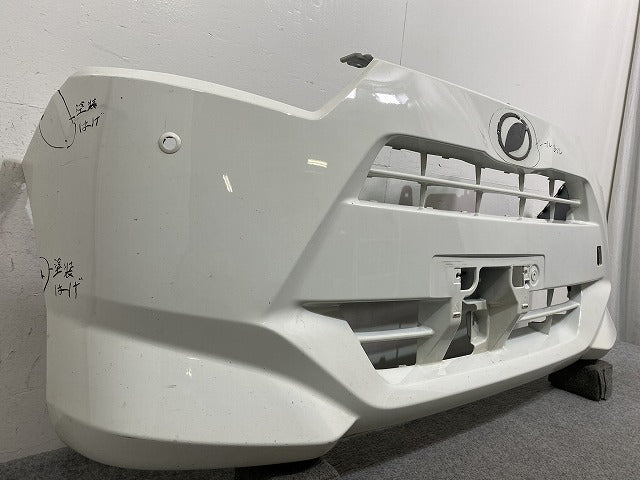 ミライース LA350S/LA360S 純正 フロント バンパー 52119-B2D00/10 ホワイト W19 ダイハツ(145978)