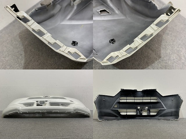 ミライース LA350S/LA360S 純正 フロント バンパー 52119-B2D00/10 ホワイト W19 ダイハツ(145978)