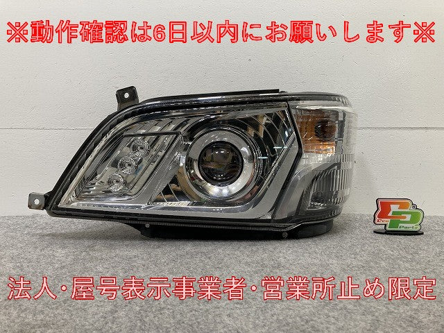 ダイナ/トヨエース/デュトロ/カムロード 平成23年7月~ 標準車 2t 純正 左 ヘッドライト/ランプ LED レベライザー 刻印オ 37-25(146005)