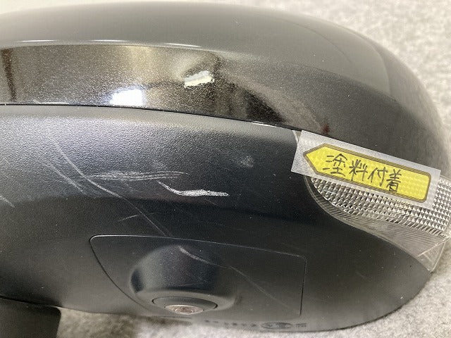 ライズ/ロッキー A200S/A210/A200A/A210A/A202 純正 左 ドアミラー 13線 ウインカーカメラ付 J104/21107 ブラックマイカメタリック(146006)