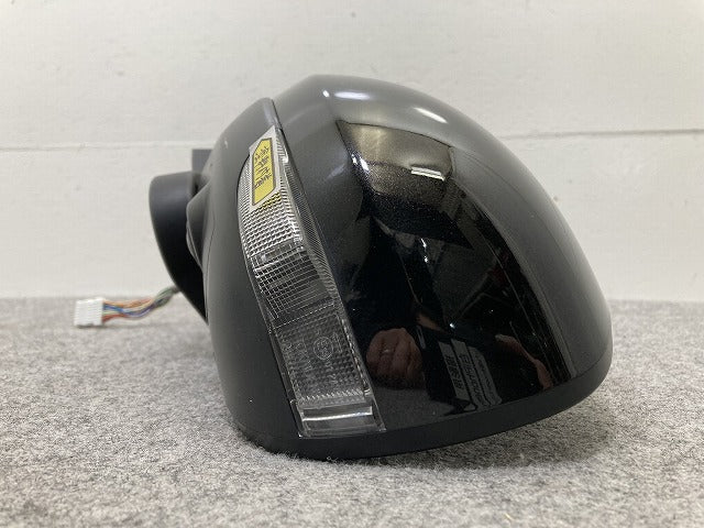 ライズ/ロッキー A200S/A210/A200A/A210A/A202 純正 左 ドアミラー 13線 ウインカーカメラ付 J104/21107 ブラックマイカメタリック(146006)