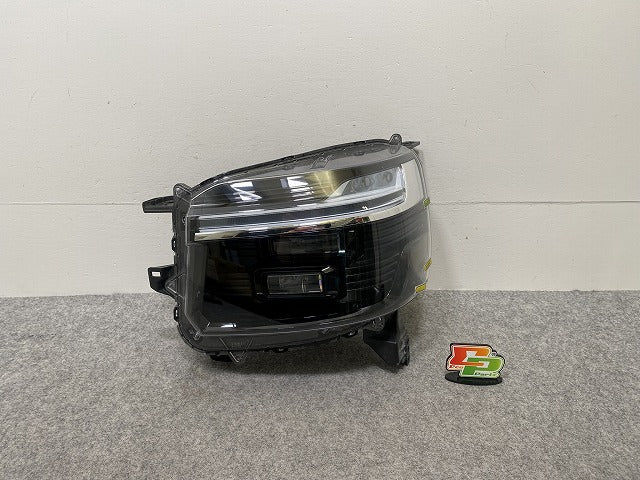 N-BOX/NBOX Nボックス カスタム/JF5/JF6 純正 左 ヘッドライト/ランプ LED レベライザー 刻印J STANLEY W6712 ホンダ(146026)