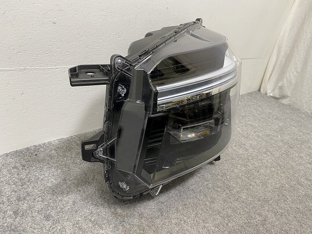 N-BOX/NBOX Nボックス カスタム/JF5/JF6 純正 左 ヘッドライト/ランプ LED レベライザー 刻印J STANLEY W6712 ホンダ(146026)