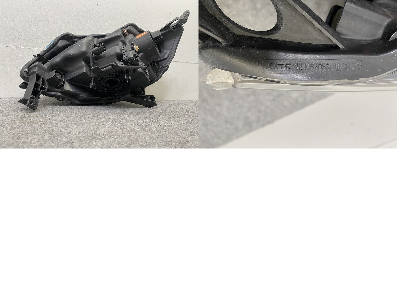 デイズ ルークス ハイウェイスター/B21A 純正 前期 右 ヘッドライト/ランプ キセノン HID レベライザー ICHIKOH 100-67053 日産(146030)