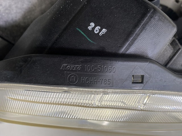 ムーヴ/ステラ カスタム/LA100S/LA110S/LA100F/LA110F 純正 前期 左 ヘッドライト/ランプ キセノン HID レベライザー 100-51060(146031)