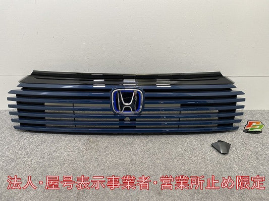 新車取り外し!ヴェゼル/VEZEL RV3/RV4/RV5/RV6 純正 後期 フロント グリル/ラジエーターグリル カメラ穴付 シーベッドブルーパール(146038)