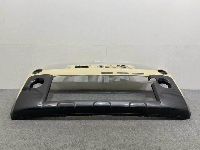 スペーシア ギア MK53S 純正 フロント バンパー 71711-79R7 71711-79R70-D4L シフォンアイボリーメタリック ZVG スズキ(146043)