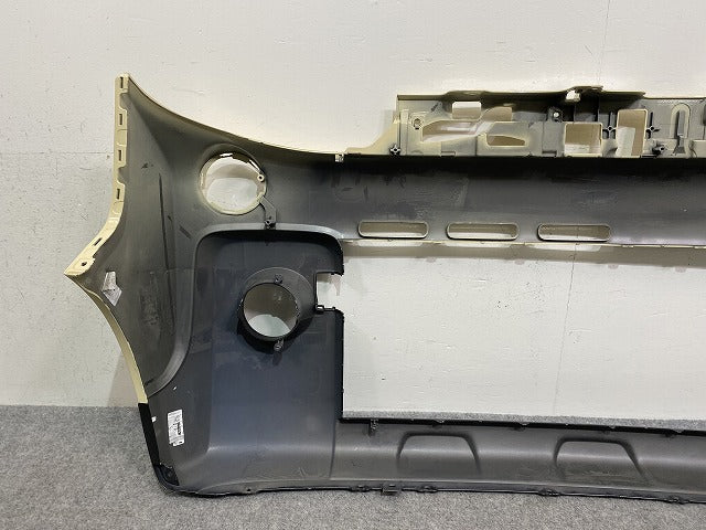 スペーシア ギア MK53S 純正 フロント バンパー 71711-79R7 71711-79R70-D4L シフォンアイボリーメタリック ZVG スズキ(146043)