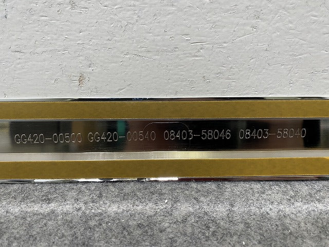 新品!アルファード/ヴェルファイア 30系/AGH30W/AGH35W/GGH30W 純正 左 フロント ドア ガーニッシュ メッキモール GG420-00500/540(146050)