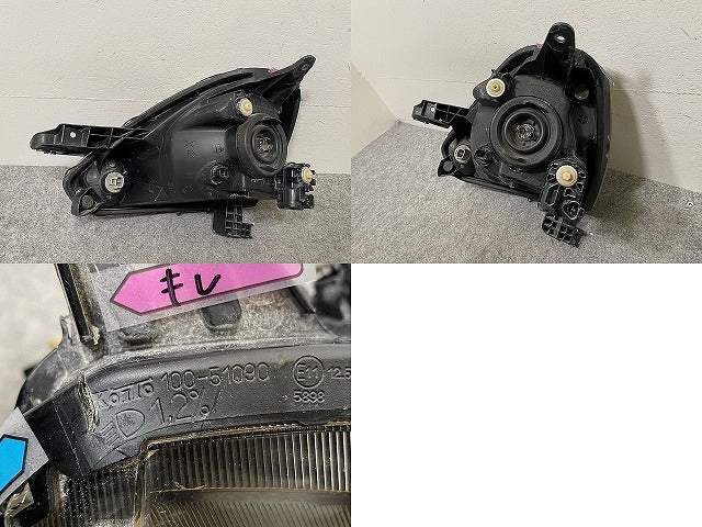 ジャンク!ミライース/ピクシスエポック LA300S/LA310S 純正 後期 右 ヘッドライト ハロゲン レベライザー 100-51090 81130-B2500(146062)