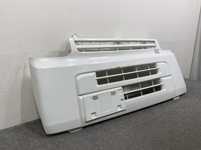 エブリィ/クリッパー NV100/スクラム DA46V/NV100/DR64V/DG64V 純正 フロント バンパー 71711-64P1 白素地 スズキ(146065)