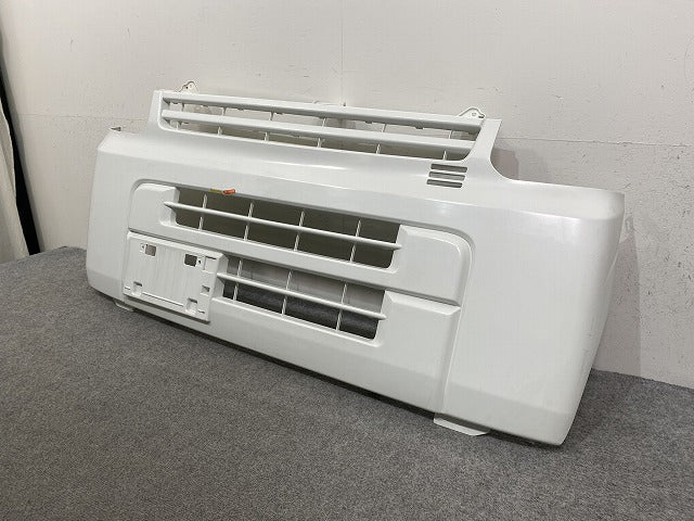 エブリィ/クリッパー NV100/スクラム DA46V/NV100/DR64V/DG64V 純正 フロント バンパー 71711-64P1 白素地 スズキ(146065)