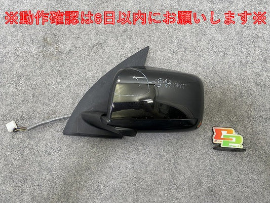 エクストレイル/X-TRAIL T31/DNT31/NT31/TNT31 純正 左 ドアミラー 7線 Murakami 8584/8578 ダイヤモンドブラック G41 日産(146088)