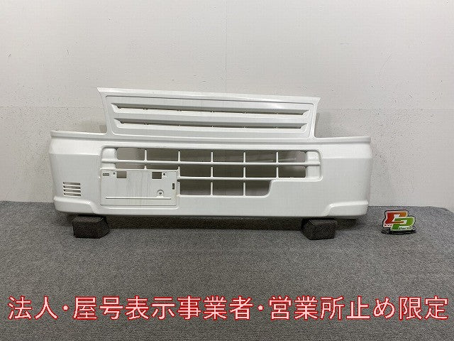 キャリイ/スクラム/ミニキャブ トラック 16/DA16T/DG16T/DS16T 純正 フロント バンパー 71711-82M0 白素地 スズキ(146094)