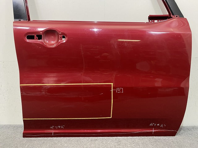 ハスラー MR31S/MR41S 純正 右 フロント ドア バイザー付 フェニックスレッドパール ZLB スズキ(146100)