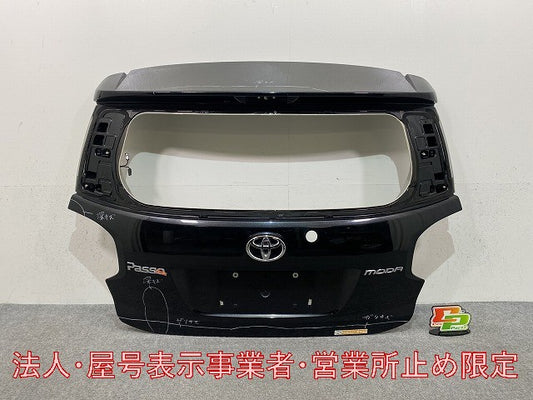 パッソ/ブーン M700A/M710A/M700S/M710S 純正 リアゲート/バックドア/リアハッチ 67500-B1080 ブラックマイカメタリック トヨタ(146101)