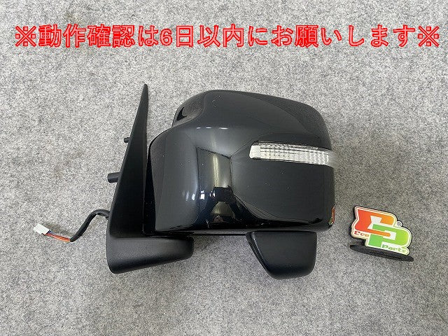 ジムニー JB64W 純正 左 ドアミラー 8線 ウインカー付 ishizaki 045367/W0900 84702-77R73-ZJ3 ブルーイッシュブラックパール3 ZJ3(146148)