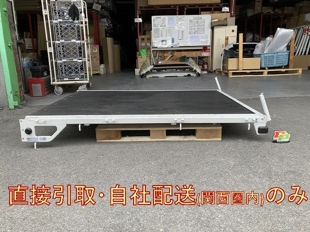 新車取り外し!エルフ/ミオ/MIO 初代(2024-) 純正  平ボディ/荷台 寸法約タテ3100×ヨコ1650×高さ250(mm) ホワイト ソリッド(146149)