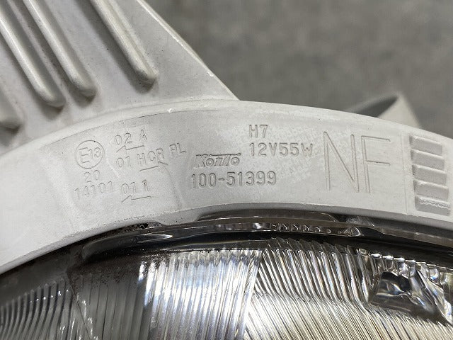 パッソ/ブーン KGC30/KGC35/NGC30/M600S/M610S 純正 右 ヘッドライト/ランプ ハロゲン レベライザー 刻印NF ICHIKOH 100-51399(146155)