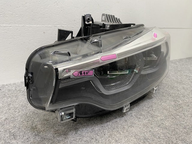 4シリーズ Mスポーツ F32/F33/F36 純正 後期 左 ヘッドライト/ランプ LED 63.11-8738707-02 VALEO 90169745ZM02 BMW(146161)