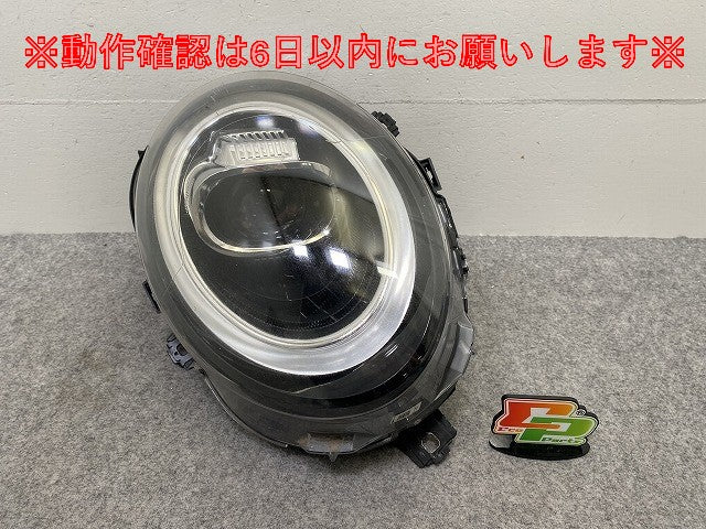 ミニ F54/F55/F56/F57 純正 後期 右 ヘッドライト/ランプ LED VALEO 90169277ZX03 MINI(146162)