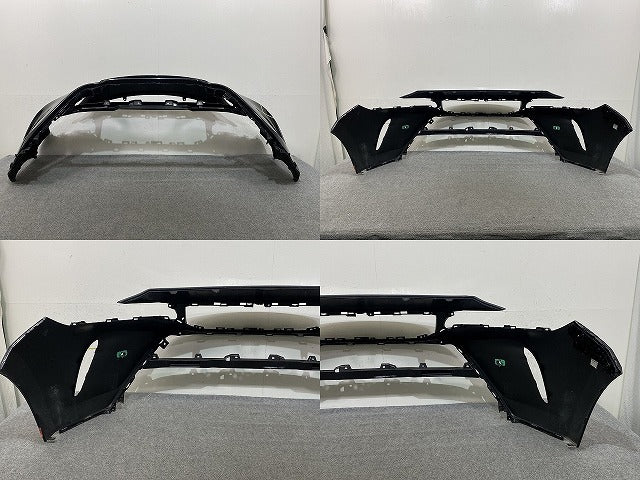 ハリアー 80系/MXUA80/MXUA85 ハイブリッド/AXUH80/AXUH85 PHEV/AXUP85 純正 フロント バンパー 52119-488301 プレシャスブラック(146172)