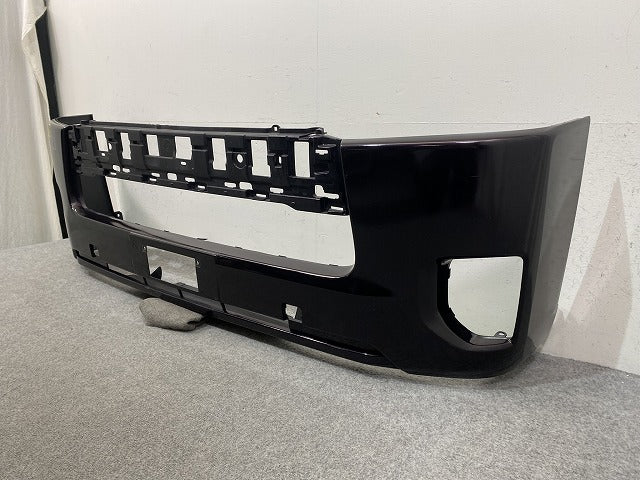 ハイエース 200系/4型/5型/6型/標準 純正 フロント バンパー 52119-26650 52119-26661-D0 ボルドーマイカメタリック 3R9 トヨタ(146177)